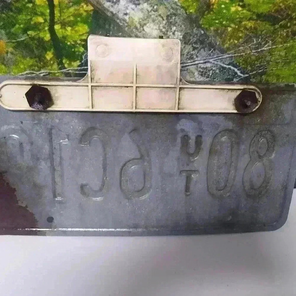 Vintage Alabama License Plate Heart Of Dixie Letters & Numbers  May - Picture 3 of 3